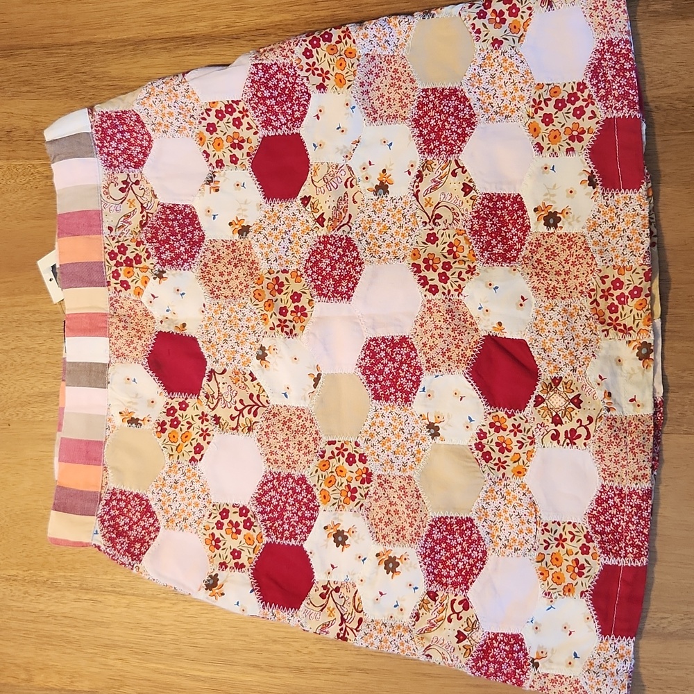Gap  NWT girls patchwork skirt size 8